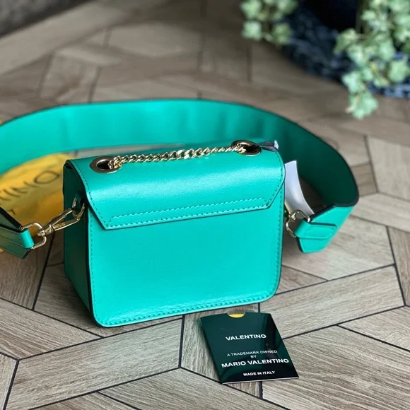 Valentino by Mario Valentino Bijou Genuine Leather Crossbody Mini Bag - Picture 11 of 14